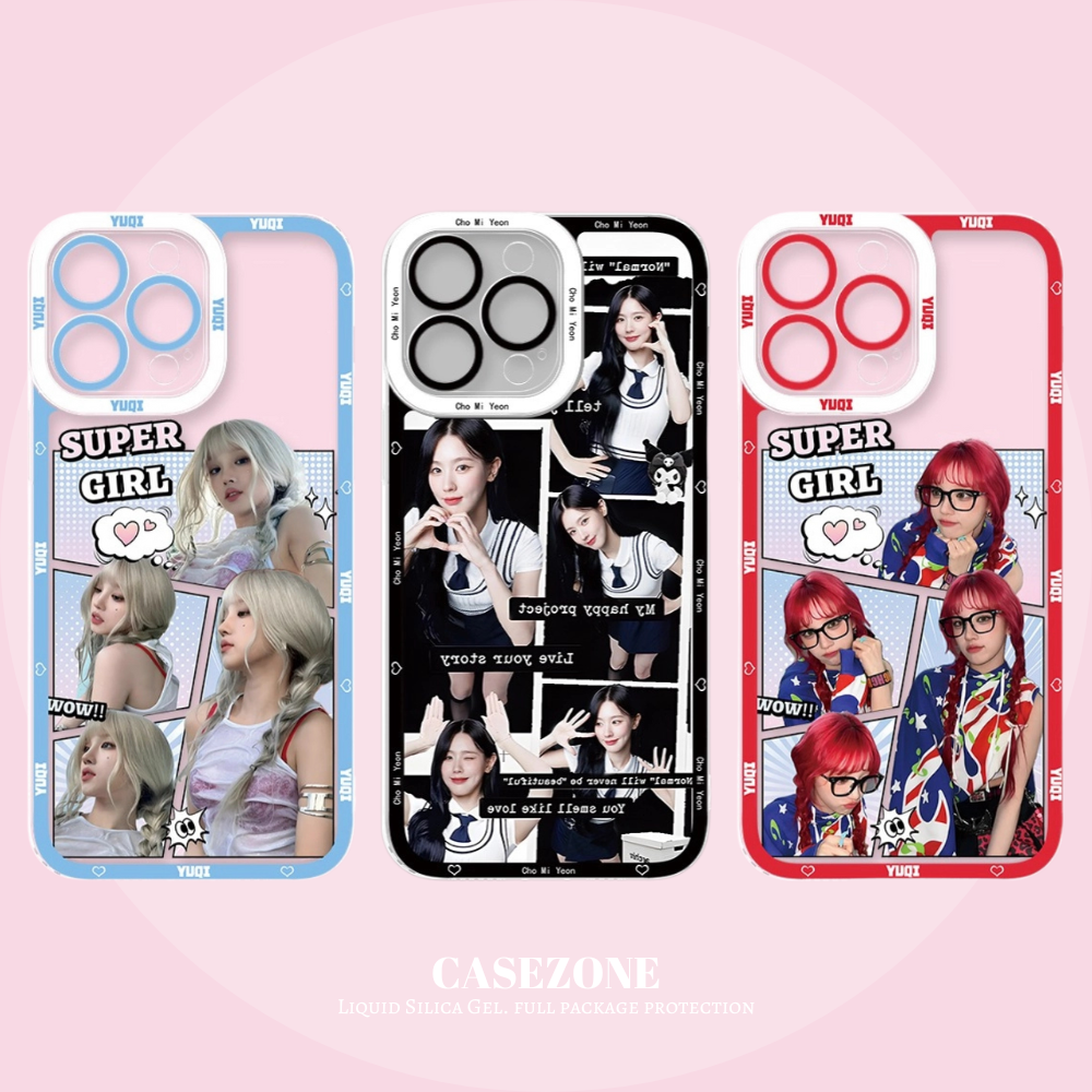 (G)I-DLE透明防摔手機殼-CASEZONE