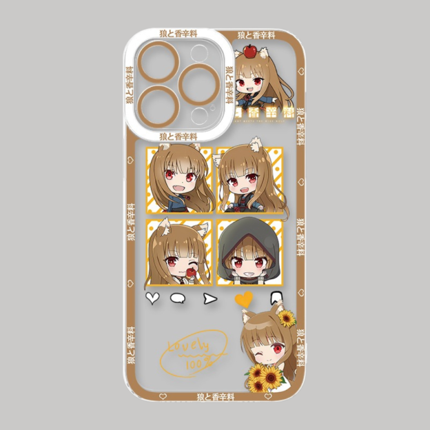 狼與香辛料透明防摔軟殼-CASEZONE