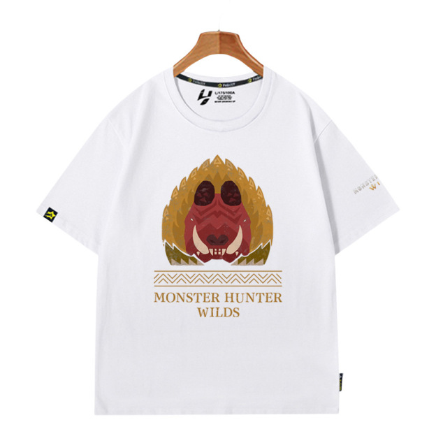 魔物獵人荒野 第2彈 印花短袖T恤-CASEZONE