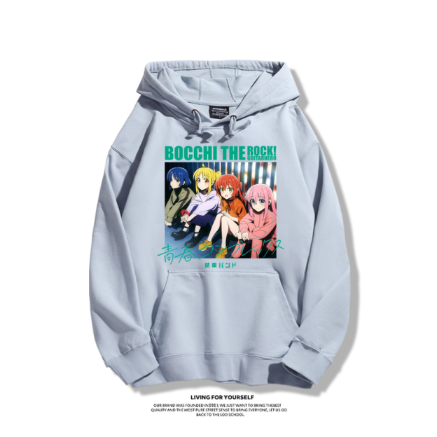 孤獨搖滾新款 親子情侶男女款連帽衛衣-CASEZONE