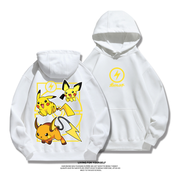 寶可夢新款 親子情侶男女款連帽衛衣-CASEZONE