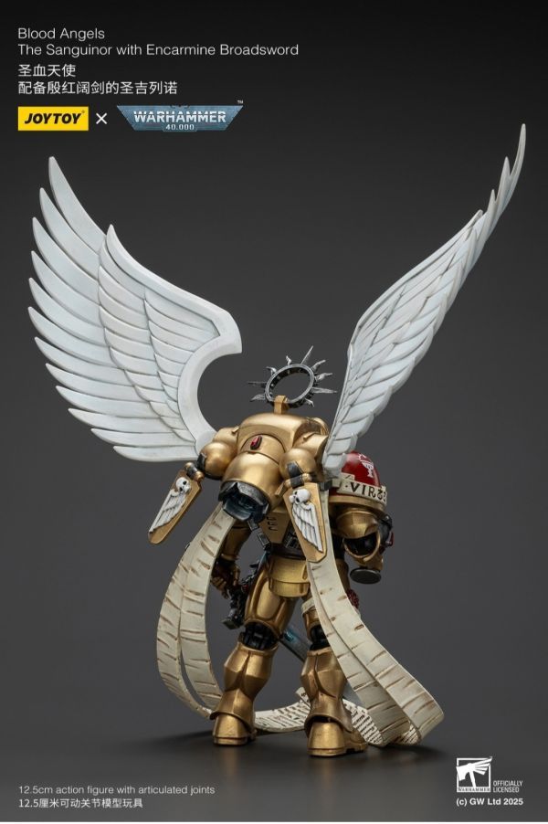 【預購】正版授權 JOYTOY 1/18 聖血天使 配備殷紅闊劍的聖吉列諾