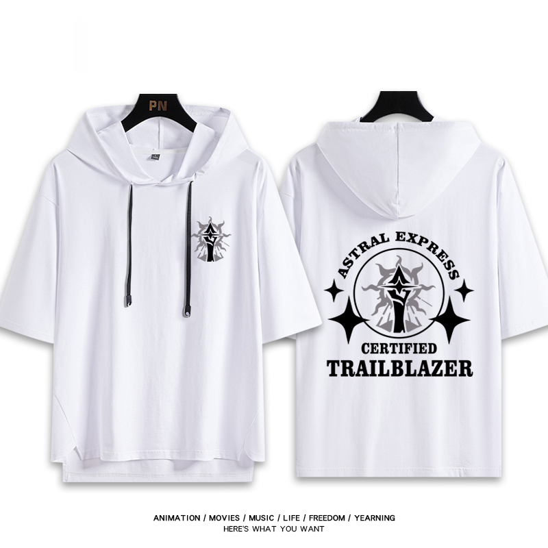 開拓者 連帽短袖T恤-CASEZONE