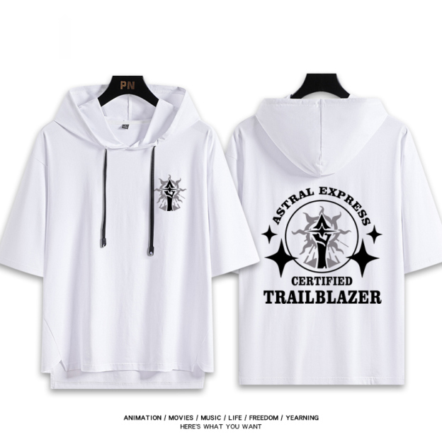 開拓者 連帽短袖T恤-CASEZONE