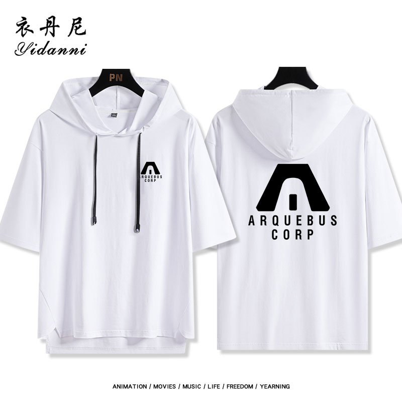 裝甲核心6集團 連帽短袖T恤-CASEZONE