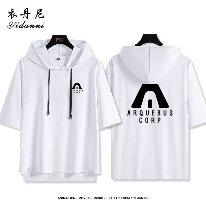 裝甲核心6集團 連帽短袖T恤-CASEZONE