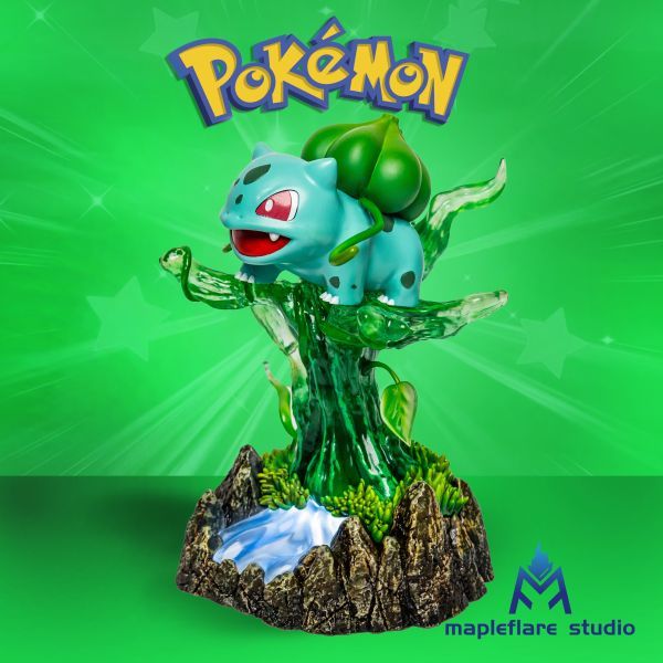 【預購】MF楓焰mapleflare studio 寶可夢夜燈系列-御三家-妙蛙種子