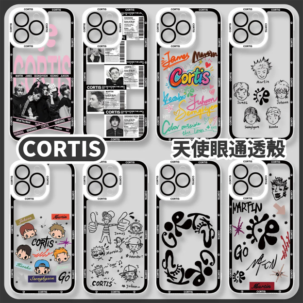 CORTIS馬丁 天使眼透明手機殼