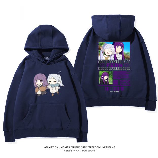 葬送的芙莉蓮新款 親子情侶男女款連帽衛衣-ZUIHANG SHOP