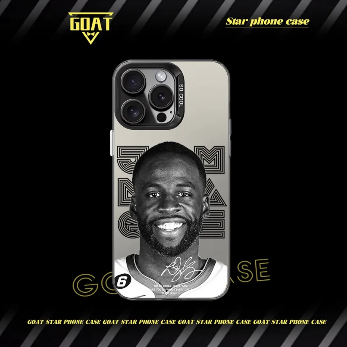 球星頭像｜彩銀球星手機殼-CASEZONE