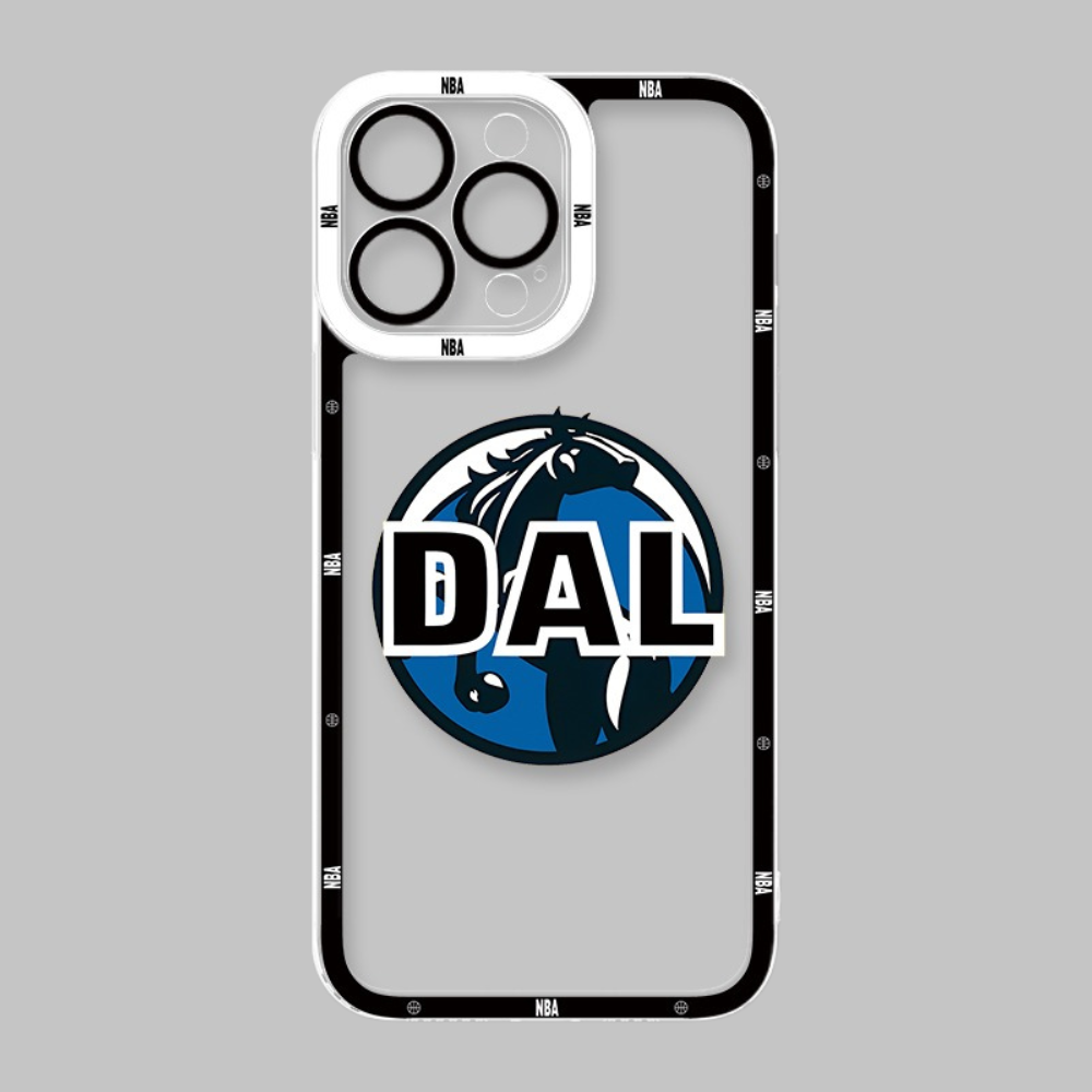 NBA隊徽透明防摔軟殼-CASEZONE