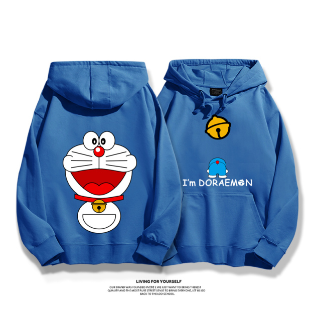 叮噹貓新款 親子情侶男女款連帽衛衣-CASEZONE
