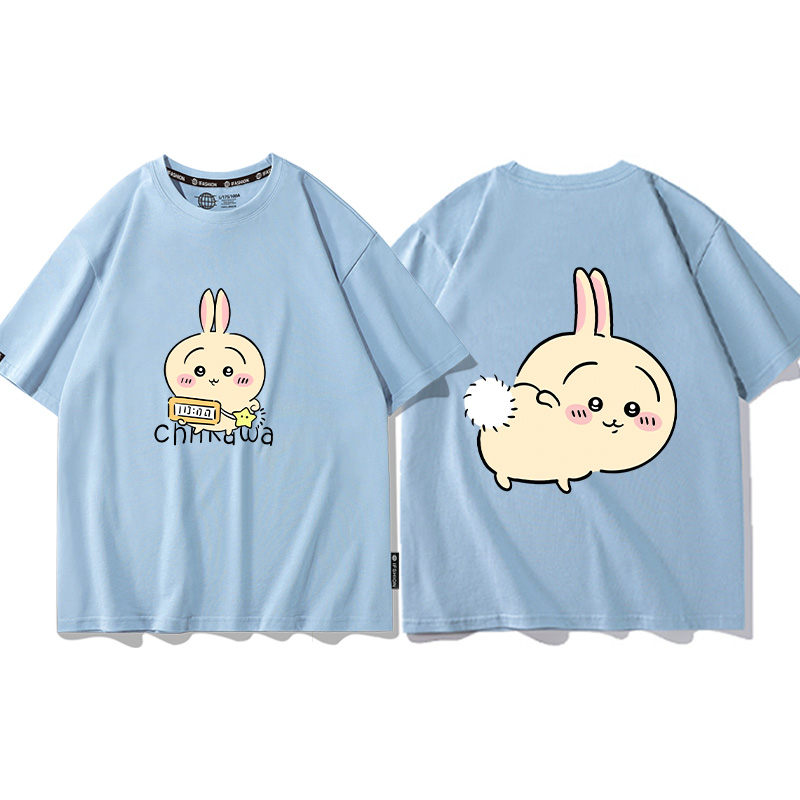 Chiikawa 2024親子情侶男女同款 T恤-CASEZONE