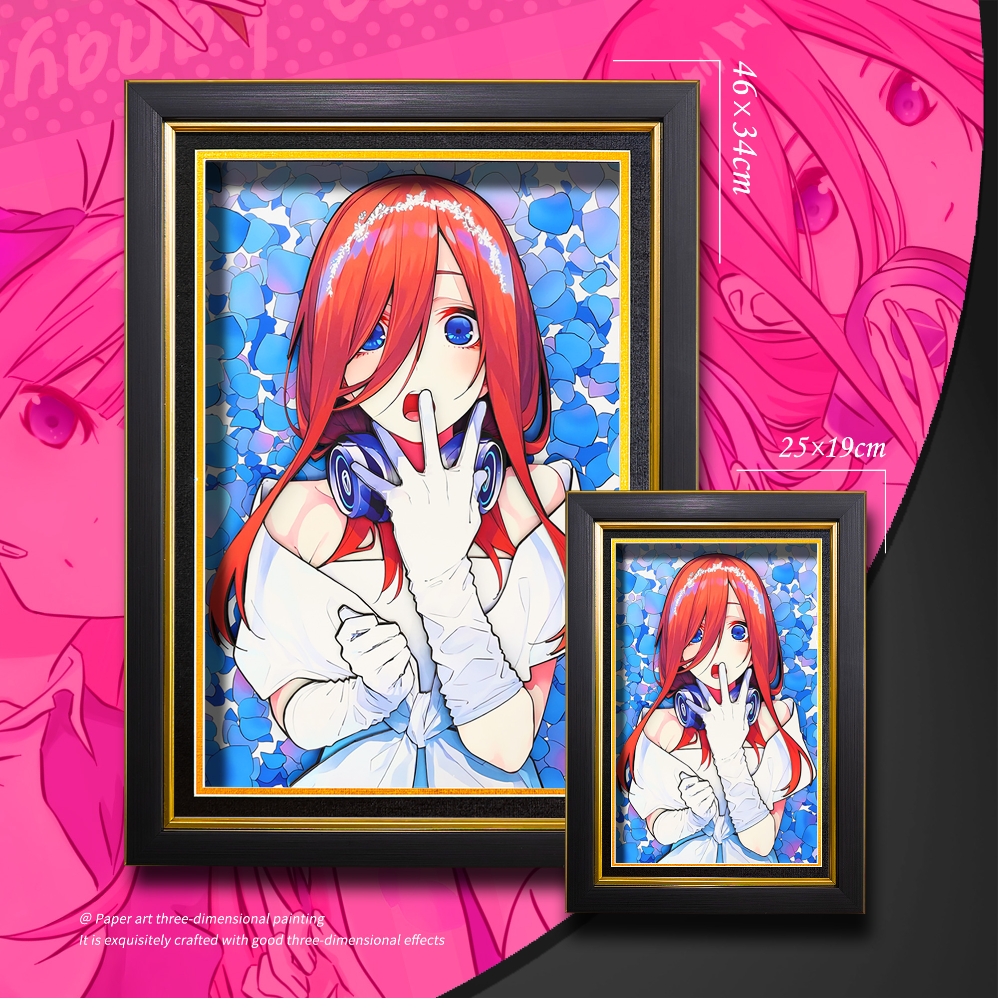 五等分的花嫁 3D立體畫-CASEZONE