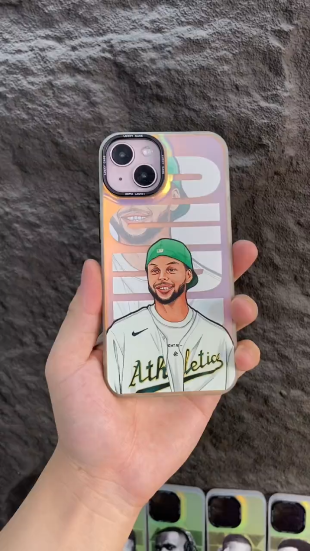 庫里｜極光鐳射球星手機殼