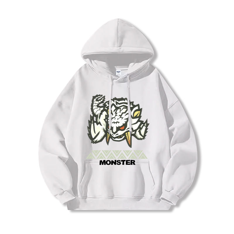 Monster Hunter Rise魔物獵人新款 親子情侶男女款連帽衛衣-CASEZONE