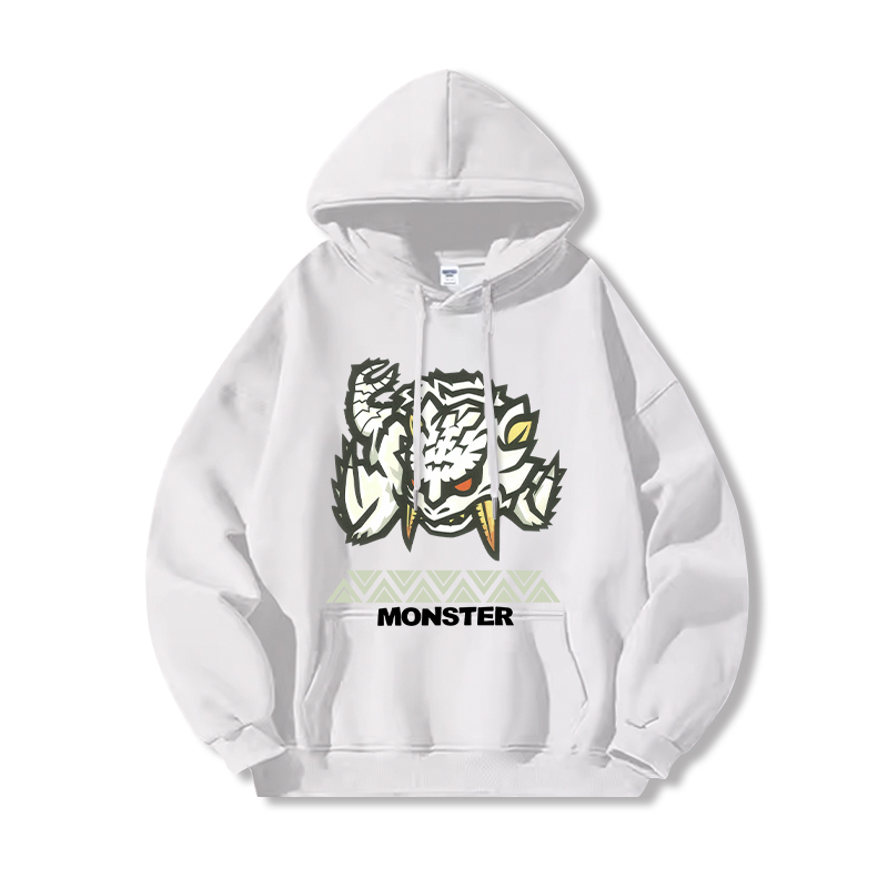 Monster Hunter Rise魔物獵人新款 親子情侶男女款連帽衛衣-CASEZONE