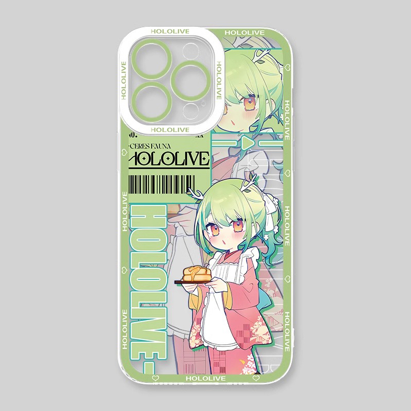 Hololive虛擬主播天使眼透明防摔軟殼