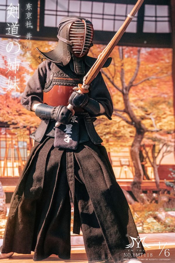 【預購】YMTOYS 1/6 劍道少女-井川 星子&玉鶴 可動人偶