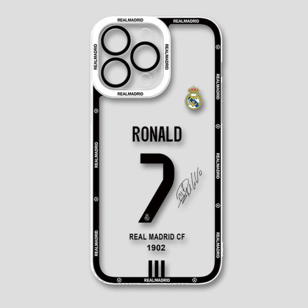 皇馬C羅天使眼透明防摔軟殼