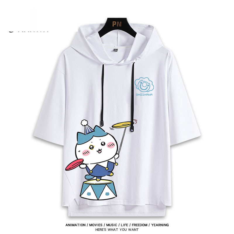 Chiikawa 忘本 連帽短袖T恤