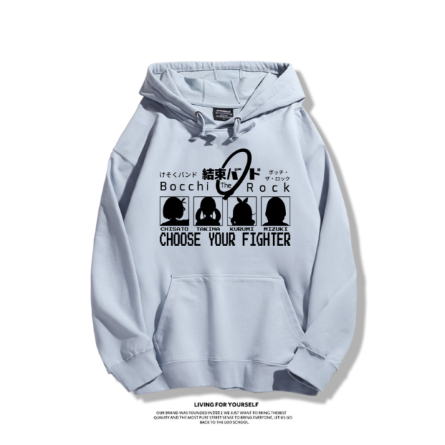 孤獨搖滾新款 親子情侶男女款連帽衛衣-CASEZONE