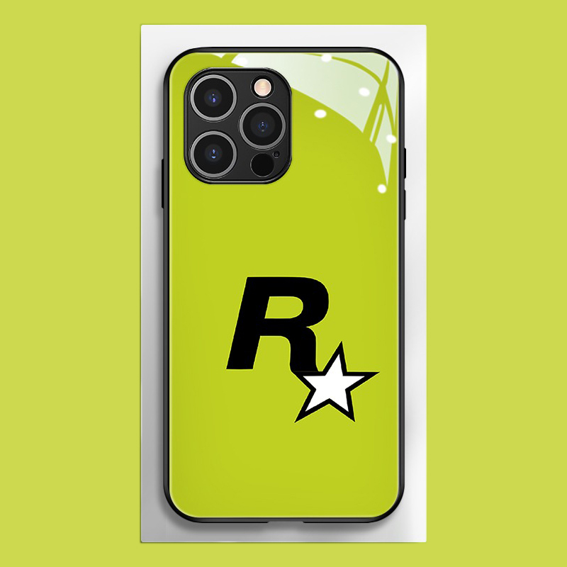 r星潮牌新款高清全包防摔玻璃殼-CASEZONE