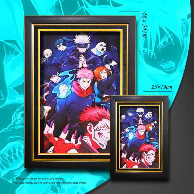 咒術迴戰 3D立體畫-CASEZONE