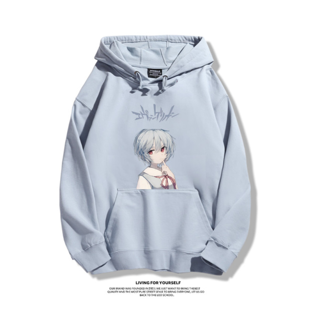 新世紀福音戰士新款 親子情侶男女款連帽衛衣-CASEZONE