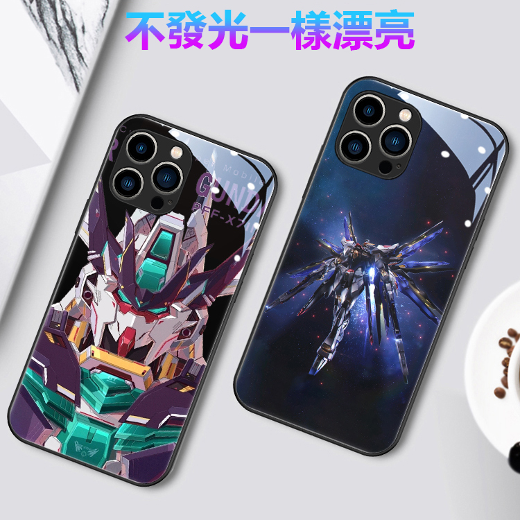 機動戰士鋼彈來電閃智能發光手機殼-CASEZONE