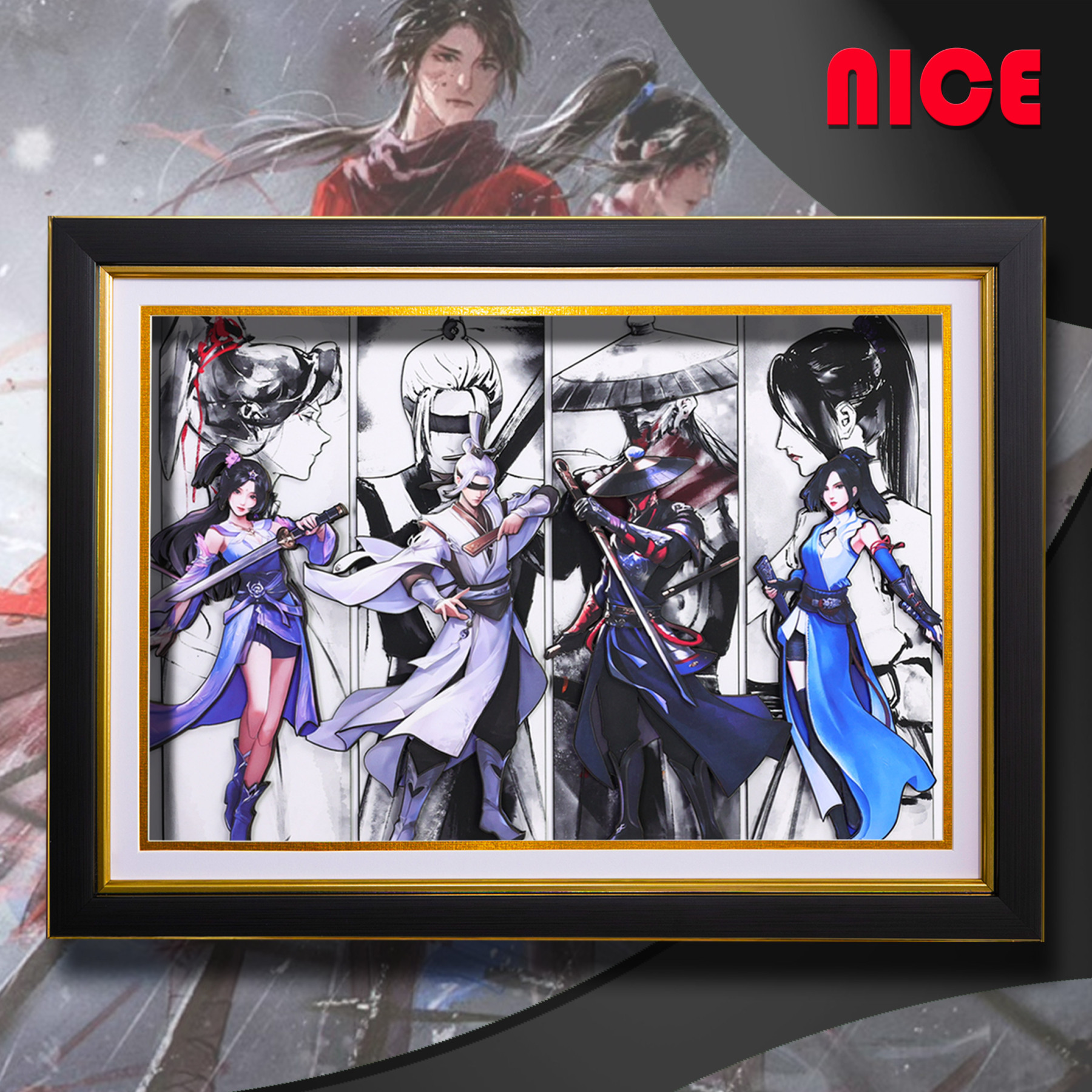 畫江湖之不良人 3D立體畫-CASEZONE