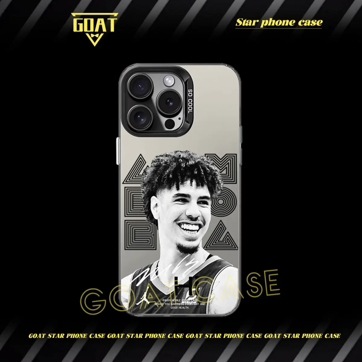 球星頭像｜彩銀球星手機殼-CASEZONE