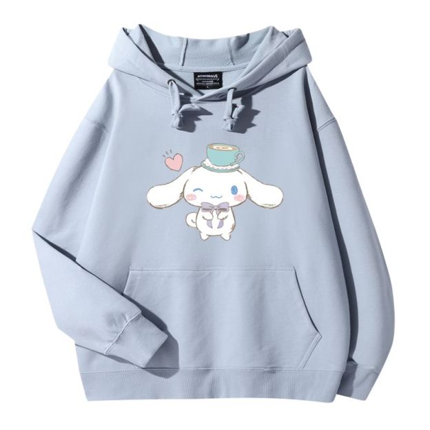 三麗鷗新款 親子情侶男女款連帽衛衣-CASEZONE