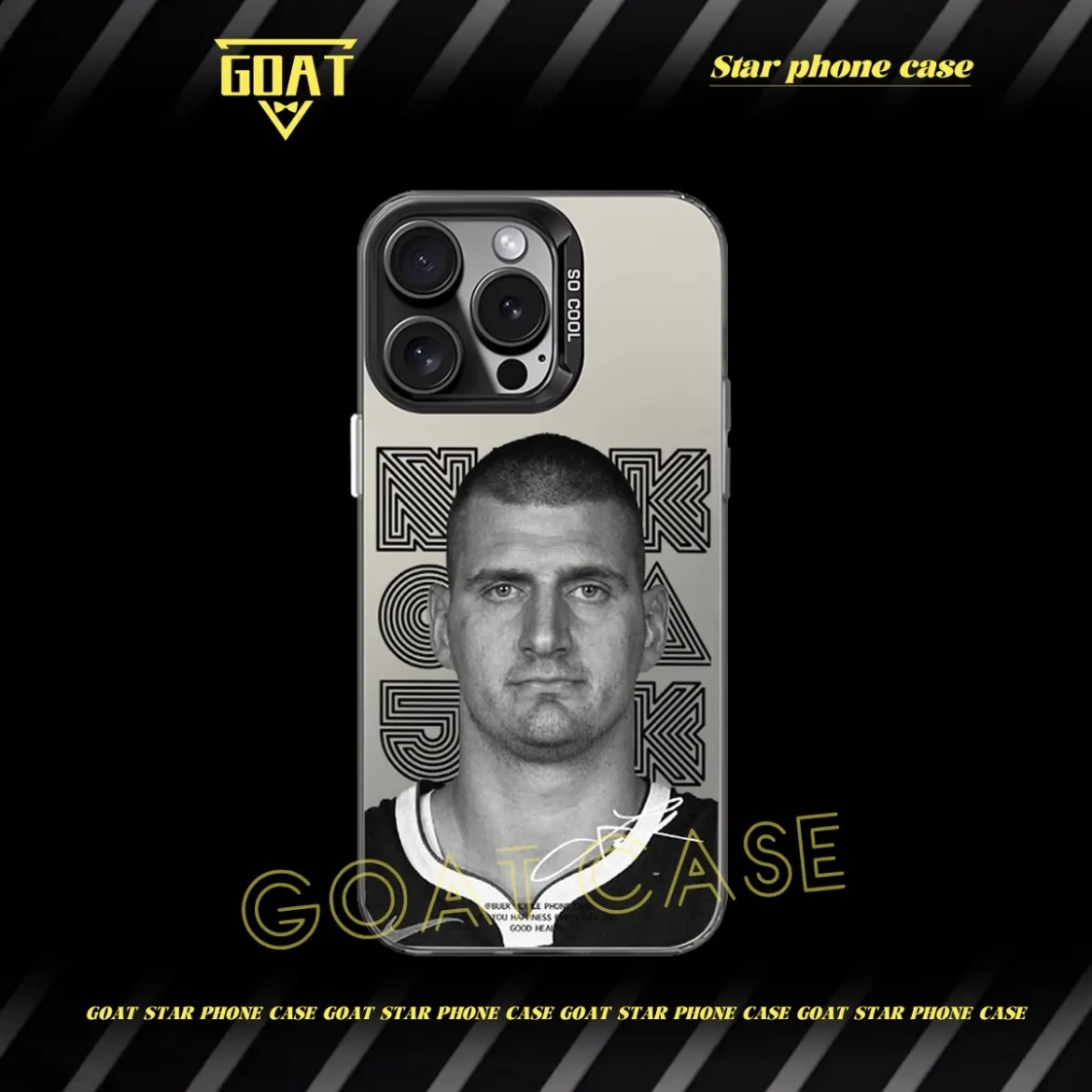 球星頭像｜彩銀球星手機殼-CASEZONE