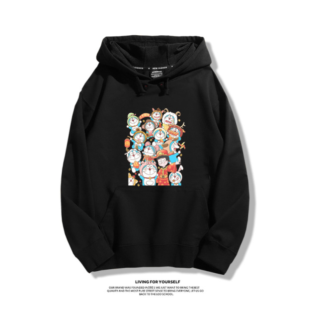 哆啦A夢聯名新款 親子情侶男女款連帽衛衣-ZUIHANG SHOP