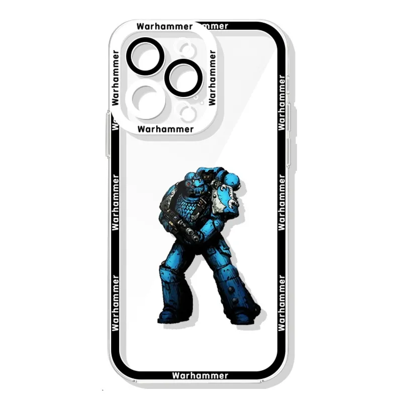 戰錘40K天使眼透明防摔軟殼-CASEZONE