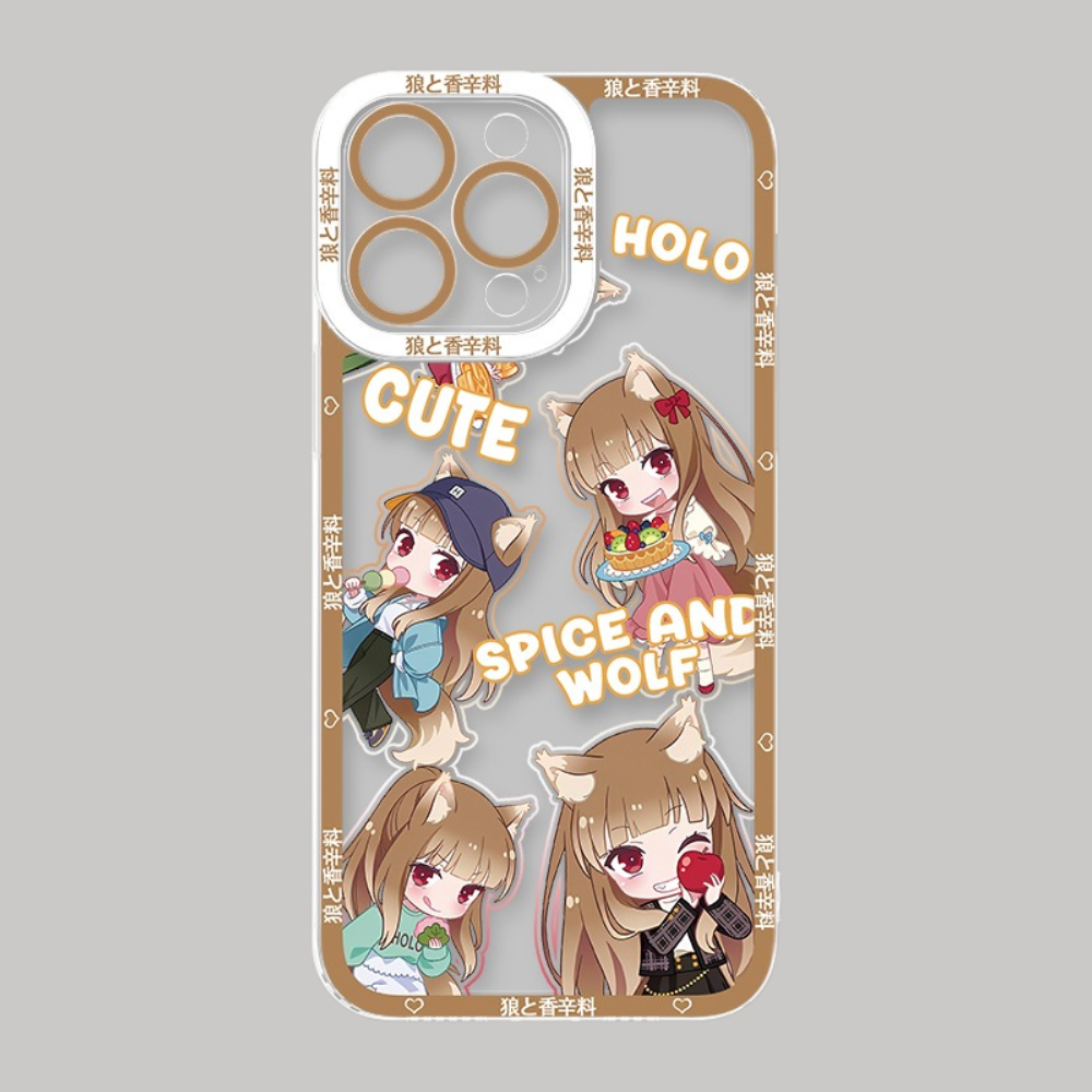 狼與香辛料透明防摔軟殼-CASEZONE