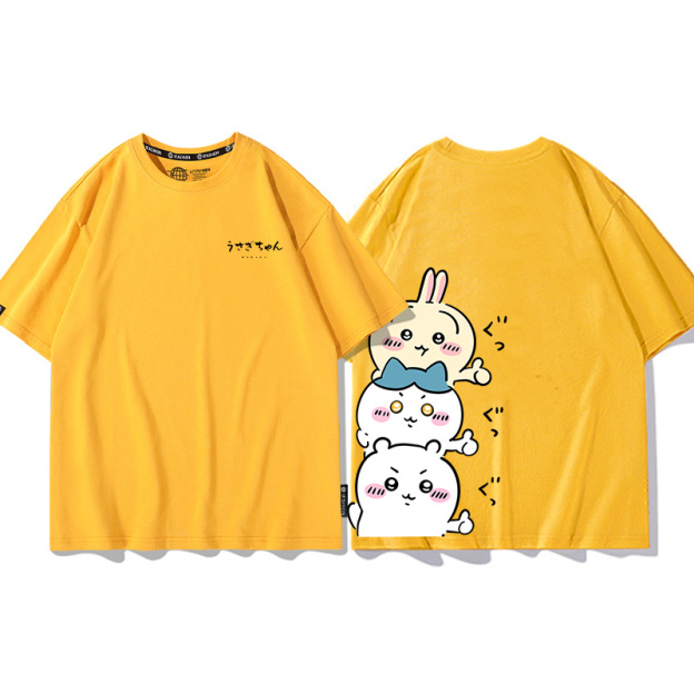 Chiikawa 2024親子情侶男女同款 T恤-CASEZONE