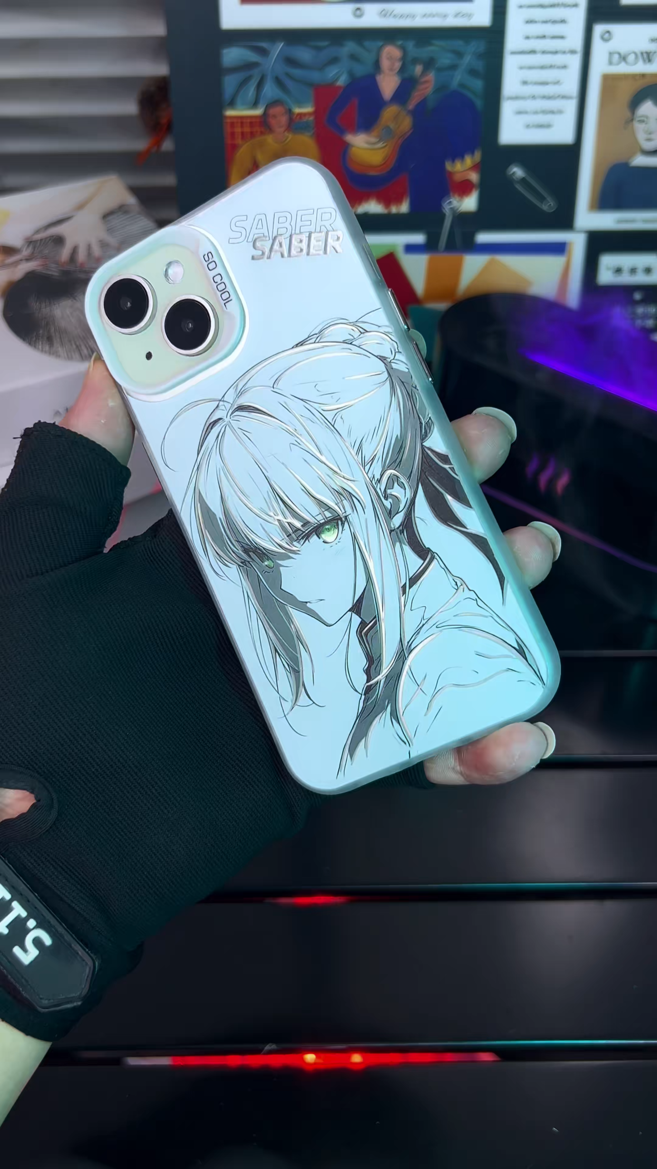 Fate/stay night彩銀防摔手機殼