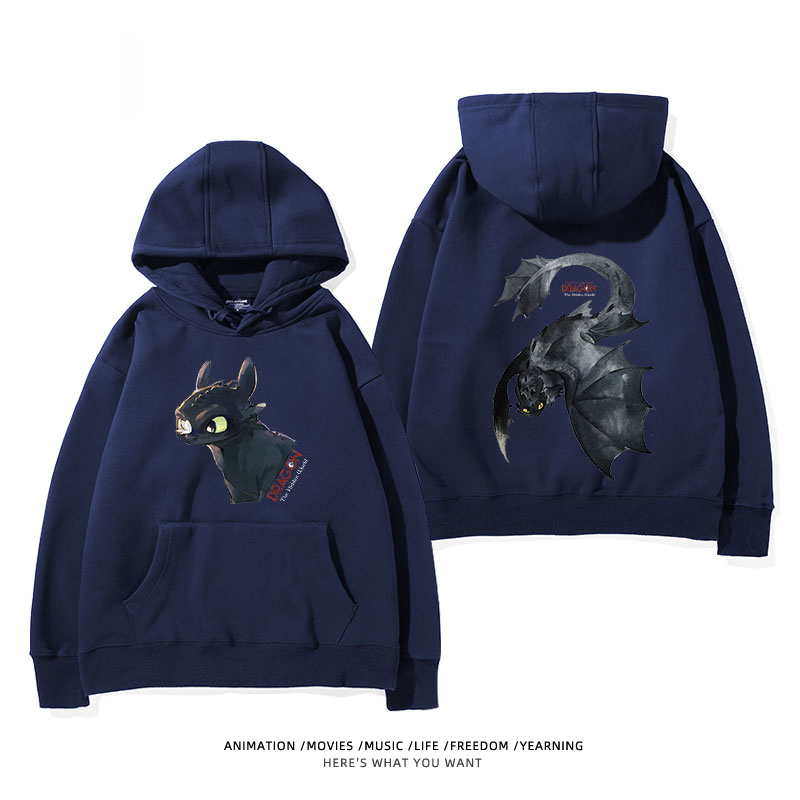 馴龍高手聯名史迪仔新款 親子情侶男女款連帽衛衣-ZUIHANG SHOP