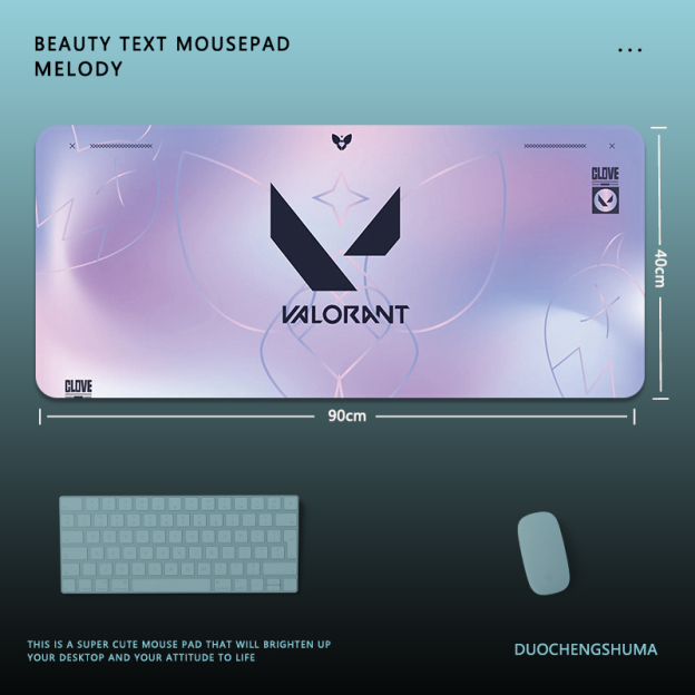 Valorant 主題桌墊 布質滑鼠墊-CASEZONE