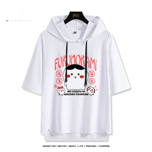 Chiikawa 忘本 連帽短袖T恤