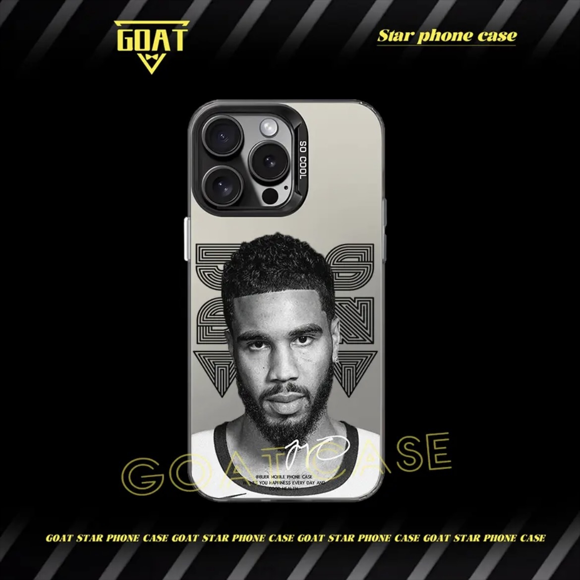 球星頭像｜彩銀球星手機殼-CASEZONE