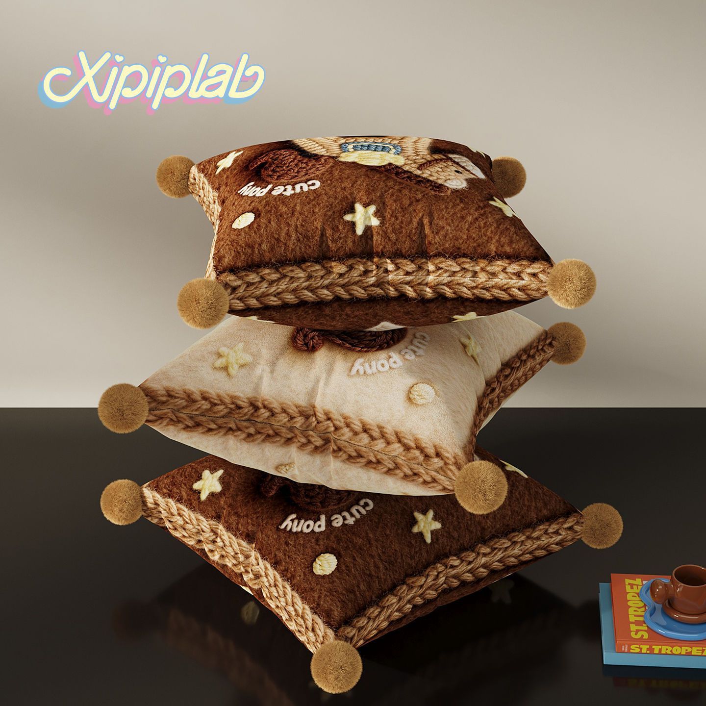 xipiplab韓系ins風簡約抱枕家用客廳沙發靠背墊臥室牀頭靠墊腰枕-ZUIHANG SHOP