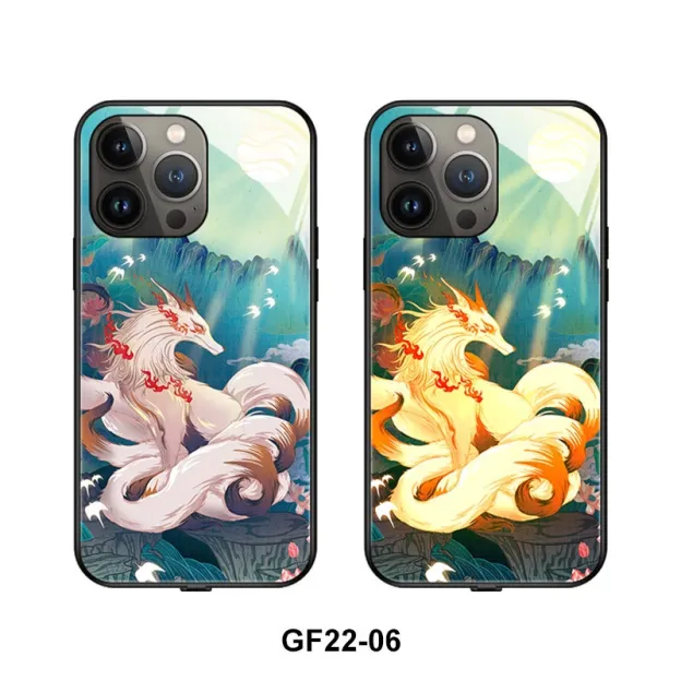 國潮古風來電閃智能發光手機殼-CASEZONE