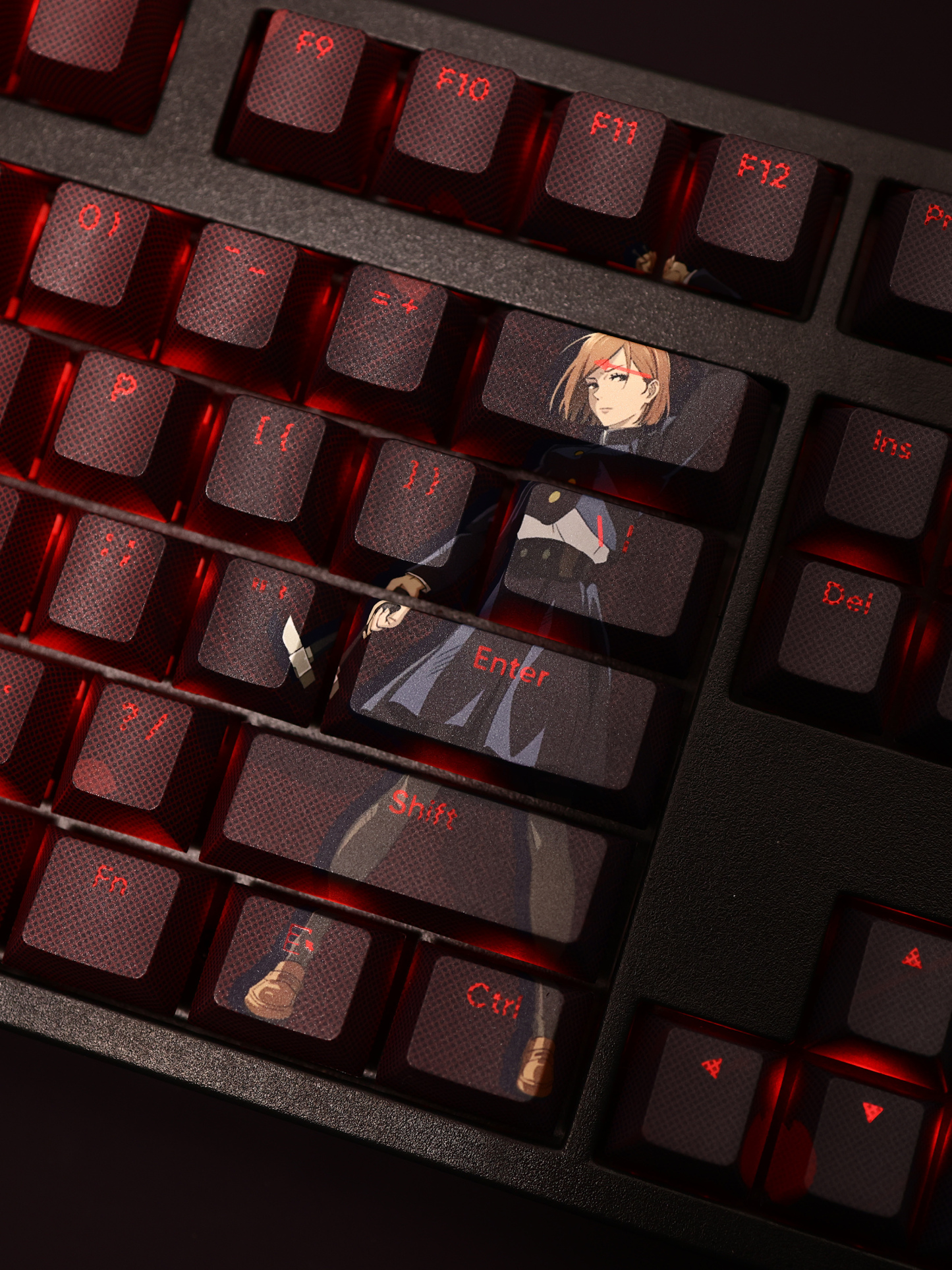 釘崎野薔薇透光RGB108鍵標準配列衛星軸鍵帽-CASEZONE