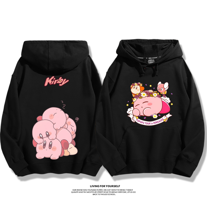 星之卡比新款 親子情侶男女款連帽衛衣-CASEZONE