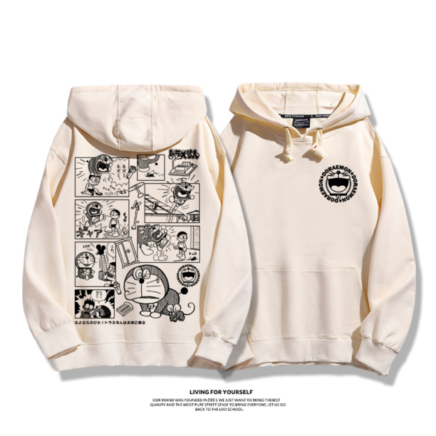 哆啦A夢聯名新款 親子情侶男女款連帽衛衣-ZUIHANG SHOP