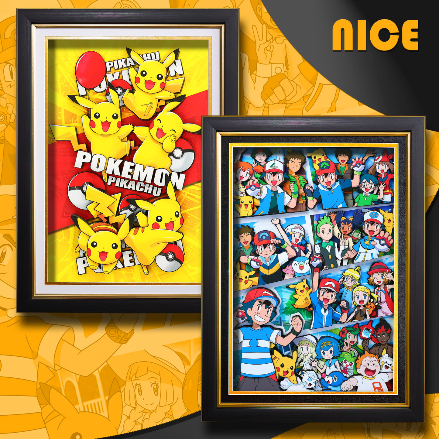 寶可夢 3D立體畫-CASEZONE