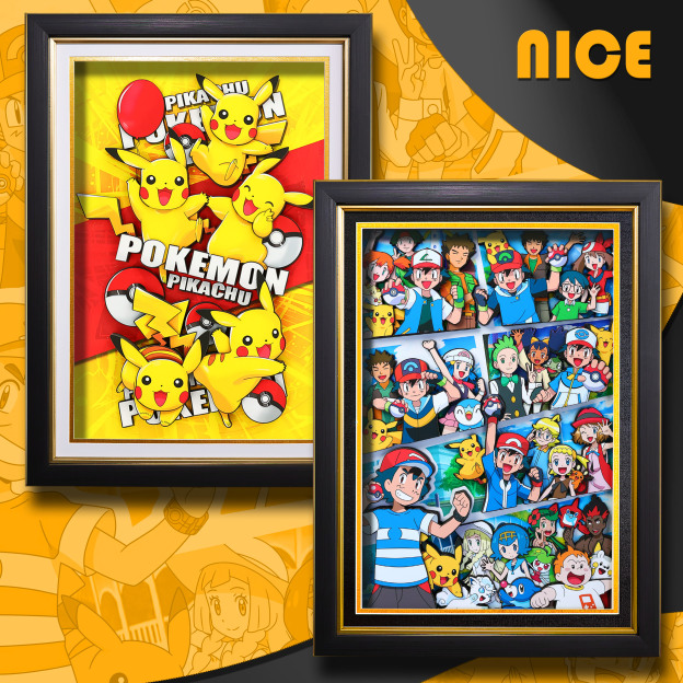 寶可夢 3D立體畫-CASEZONE